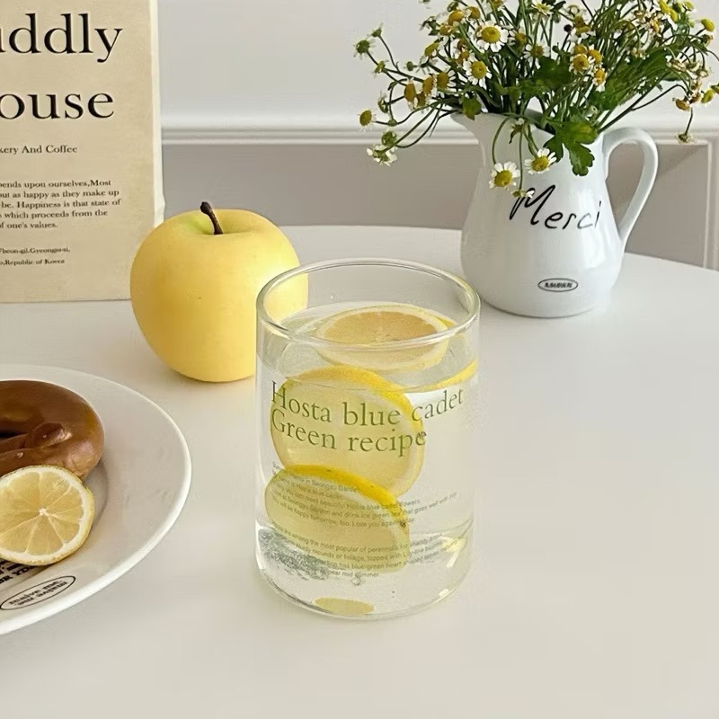 【出清破盤價】字母玻璃杯 ✨咖啡杯 牛奶杯-規格圖8