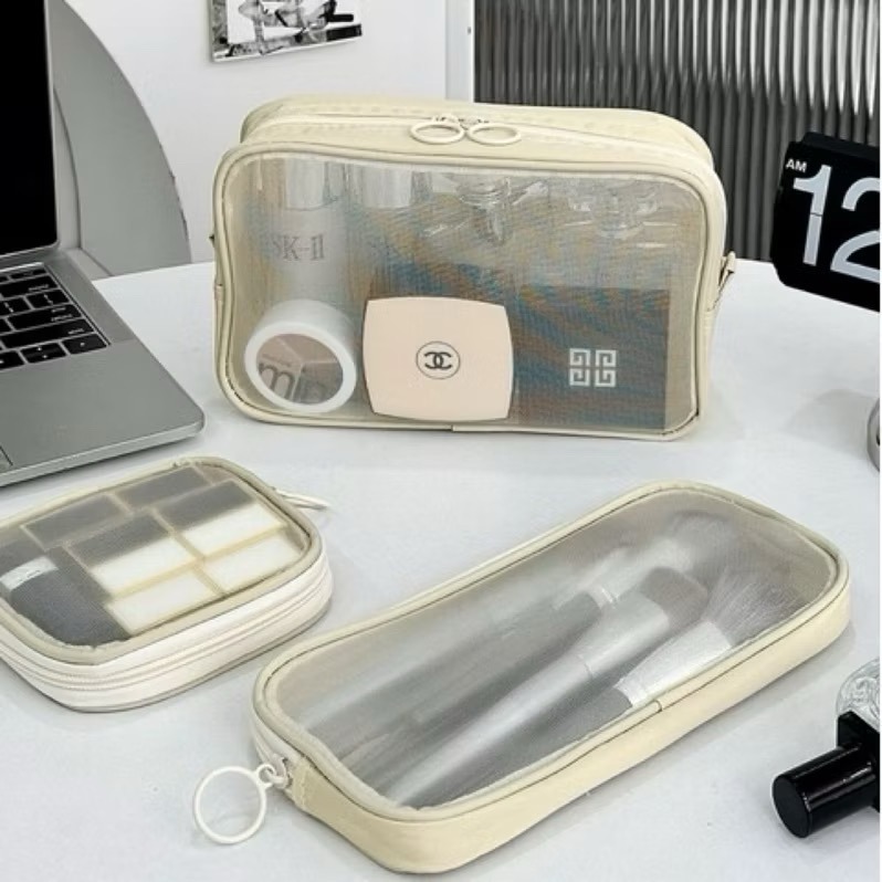 【出清破盤價】透明收納包 ✨化妝包（2色）-細節圖2