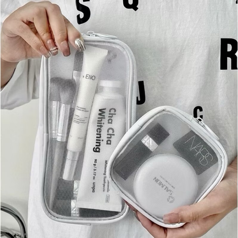【出清破盤價】透明收納包 ✨化妝包（2色）-細節圖3