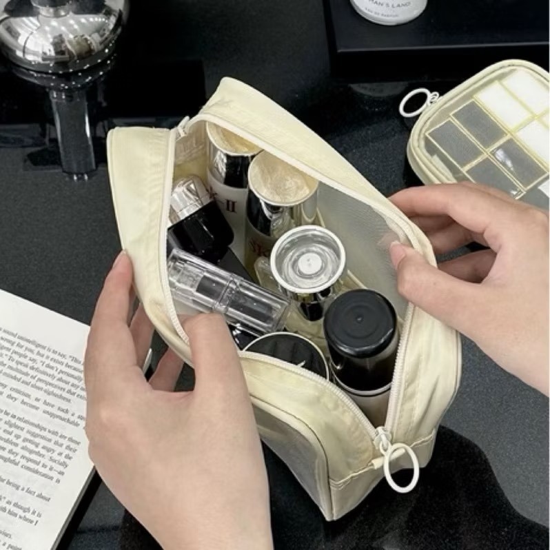 【出清破盤價】透明收納包 ✨化妝包（2色）-細節圖4