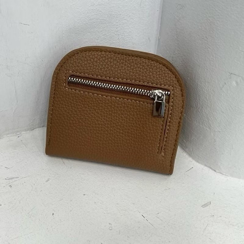 【出清破盤價】半圓短夾 ✨《可放鈔票 卡片 零錢》-規格圖6