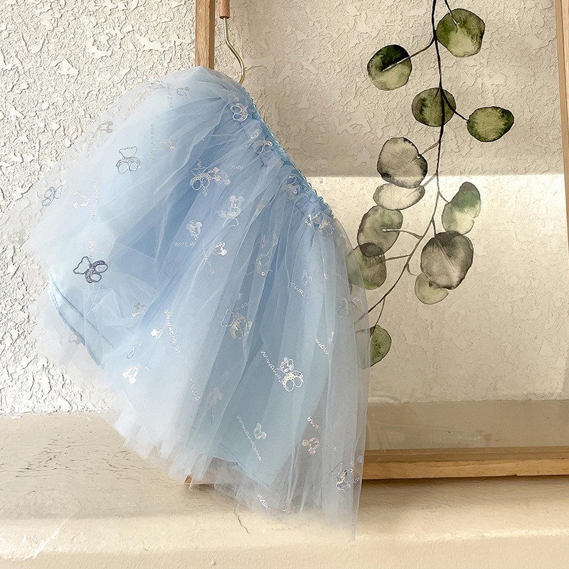 【現貨當日出貨✨】韓版小童衣服 夢幻蕾絲裙 紗裙 洋裝 蓬蓬裙 tutu裙 公主風 春夏裝 ins-細節圖5