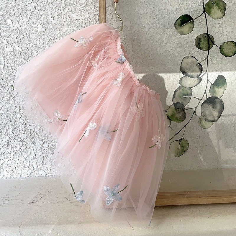 【現貨當日出貨✨】韓版小童衣服 夢幻蕾絲裙 紗裙 洋裝 蓬蓬裙 tutu裙 公主風 春夏裝 ins-細節圖6