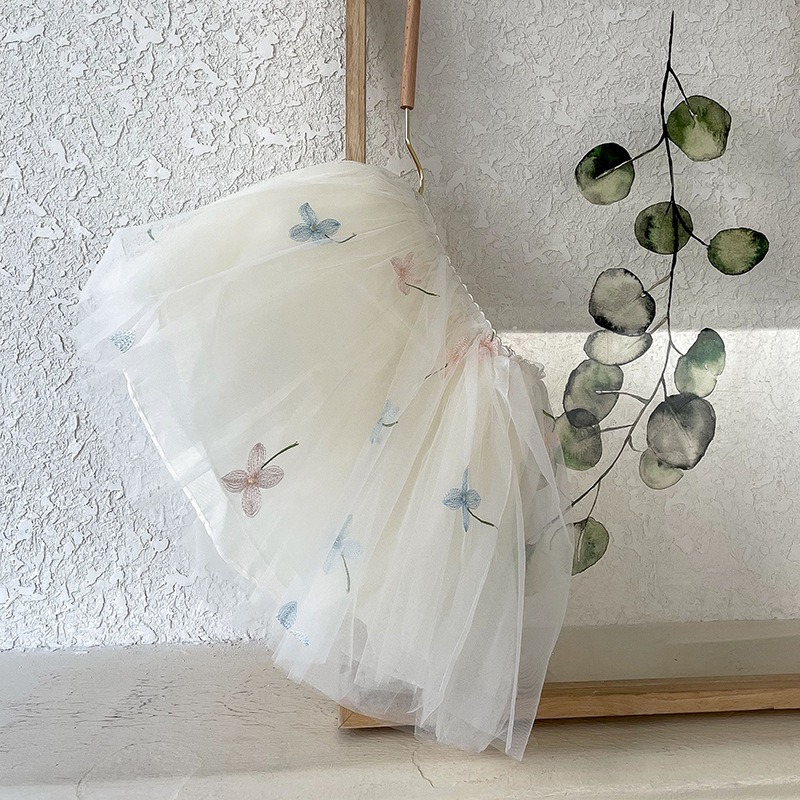 【現貨當日出貨✨】韓版小童衣服 夢幻蕾絲裙 紗裙 洋裝 蓬蓬裙 tutu裙 公主風 春夏裝 ins-細節圖7