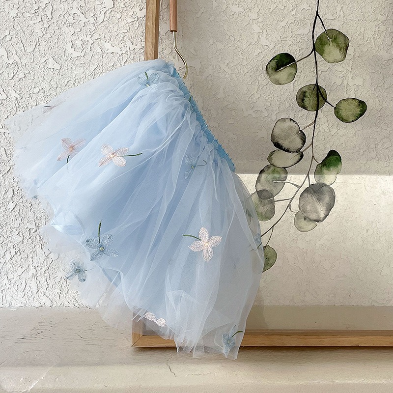 【現貨當日出貨✨】韓版小童衣服 夢幻蕾絲裙 紗裙 洋裝 蓬蓬裙 tutu裙 公主風 春夏裝 ins-細節圖8