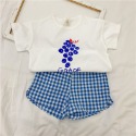 【現貨當日出貨✨】韓版小童衣服 兩件套 夏日繽紛水果套裝 居家 姊弟裝 兄妹裝 春夏裝 ins-規格圖9