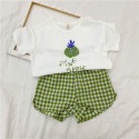 【現貨當日出貨✨】韓版小童衣服 兩件套 夏日繽紛水果套裝 居家 姊弟裝 兄妹裝 春夏裝 ins-規格圖9