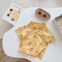 【現貨當日出貨✨】韓版小童衣服 小怪獸POLO衫 上衣 T恤 造型 春夏裝 ins-規格圖9