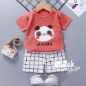 【現貨當日出貨✨】韓版小童衣服 兩件套 可愛動物套裝 休閒 開扣 居家 姊弟裝 兄妹裝 春夏裝-規格圖9