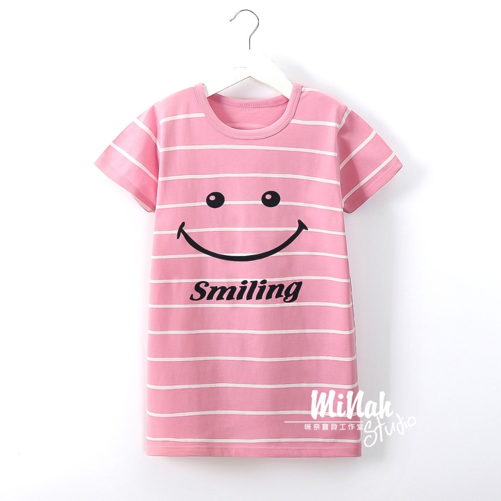 【現貨當日出貨✨】韓版小童衣服 繽紛甜美睡裙 睡衣 睡裙 休閒 居家 姊妹裝 春夏裝-細節圖11