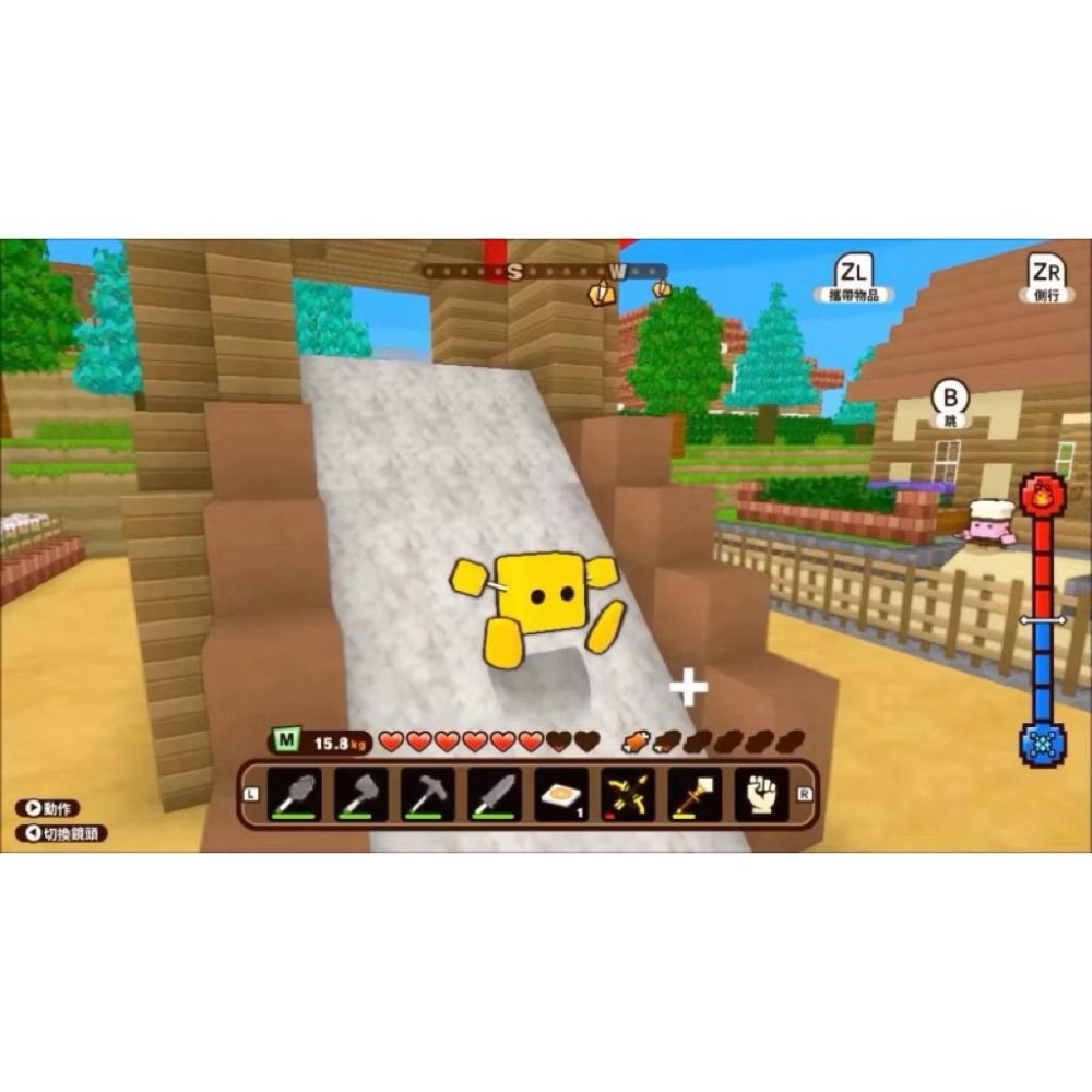 全新Switch 方塊創造者X 中文版 實體遊戲片 沙盒生存遊戲 類似麥塊 我的世界 Cube Creator X NS-細節圖4