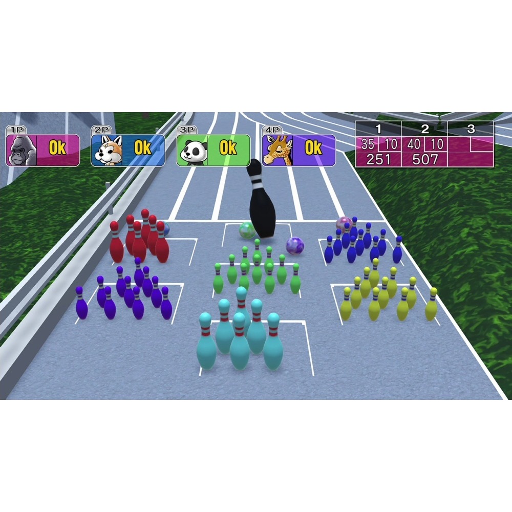 Switch THE 體感 運動組合包 中文版 可單機多人同樂 網球 保齡球 高爾夫 撞球 NS-細節圖6