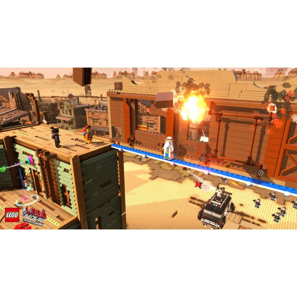 PS4 樂高玩電影 英文版 可單機雙人 合作 PS5也可玩 遊戲片 The Lego Movie Videogame 1-細節圖5