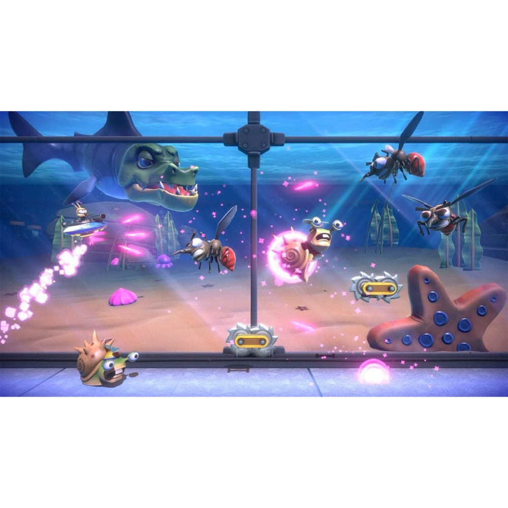 Switch 大笨貓 火速奇兵 中文版 動作遊戲 闖關 收集 跑酷 Bubsy Paws on Fire NS NS2-細節圖2