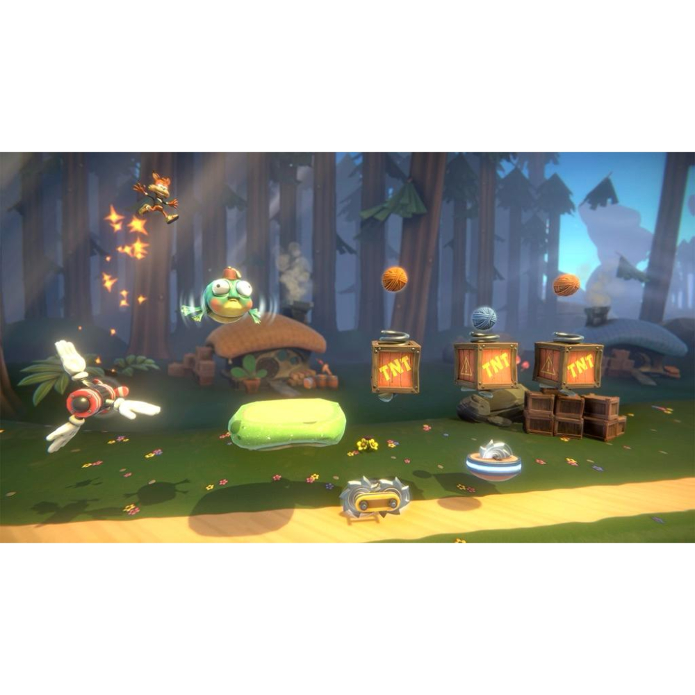 Switch 大笨貓 火速奇兵 中文版 動作遊戲 闖關 收集 跑酷 Bubsy Paws on Fire NS NS2-細節圖5