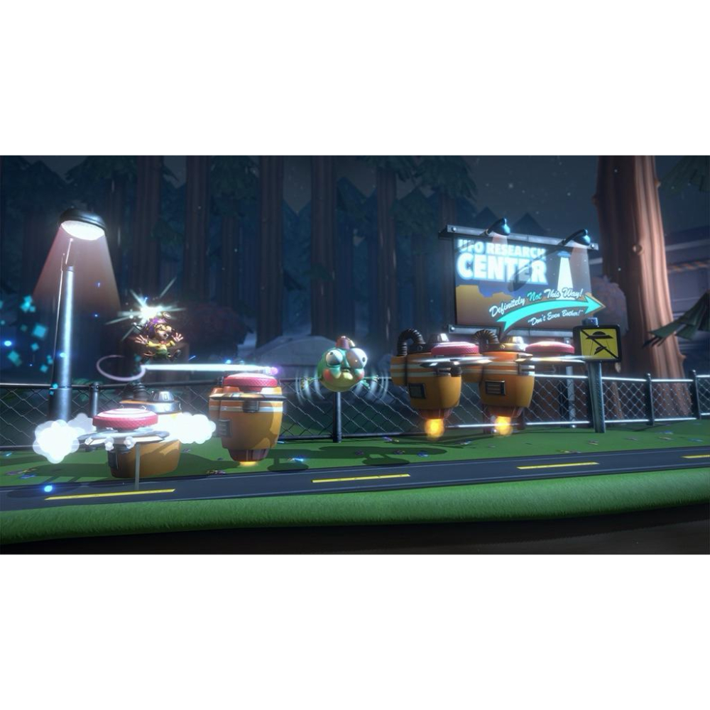 Switch 大笨貓 火速奇兵 中文版 動作遊戲 闖關 收集 跑酷 Bubsy Paws on Fire NS NS2-細節圖6