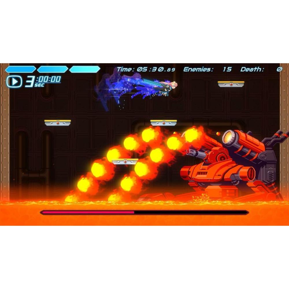 PS4 COGEN 大鳳羽空和刻之劍 中文版 PS5也可玩 2D 動作遊戲 橫向捲軸 大鳥琥珀與刻之劍-細節圖2