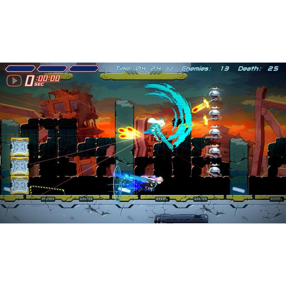 PS4 COGEN 大鳳羽空和刻之劍 中文版 PS5也可玩 2D 動作遊戲 橫向捲軸 大鳥琥珀與刻之劍-細節圖5