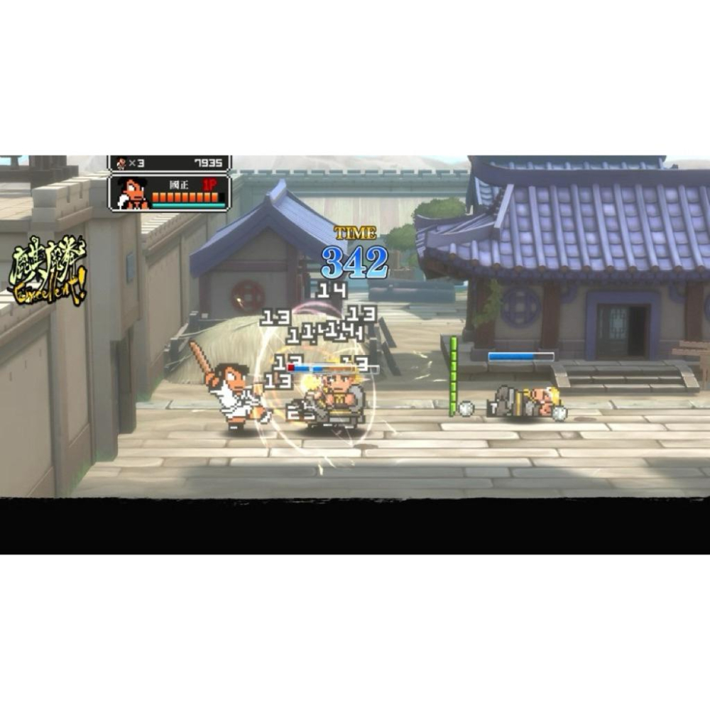 PS4 熱血三國志 中文版 可單機多人 合作闖關 PS5也可玩 國夫君 熱血高校-細節圖4