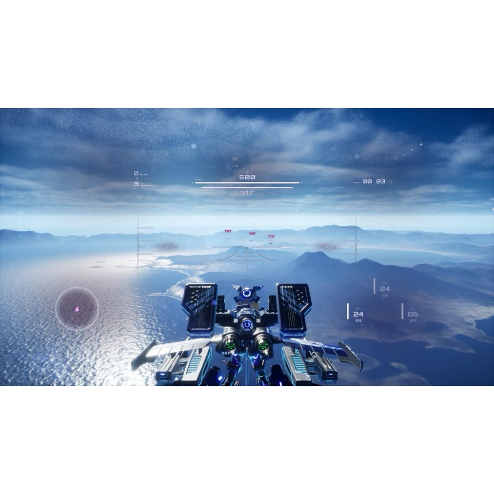 Switch 鐵翼少女 中文版 實體 遊戲片 駕駛 射擊 機甲 NS-細節圖2