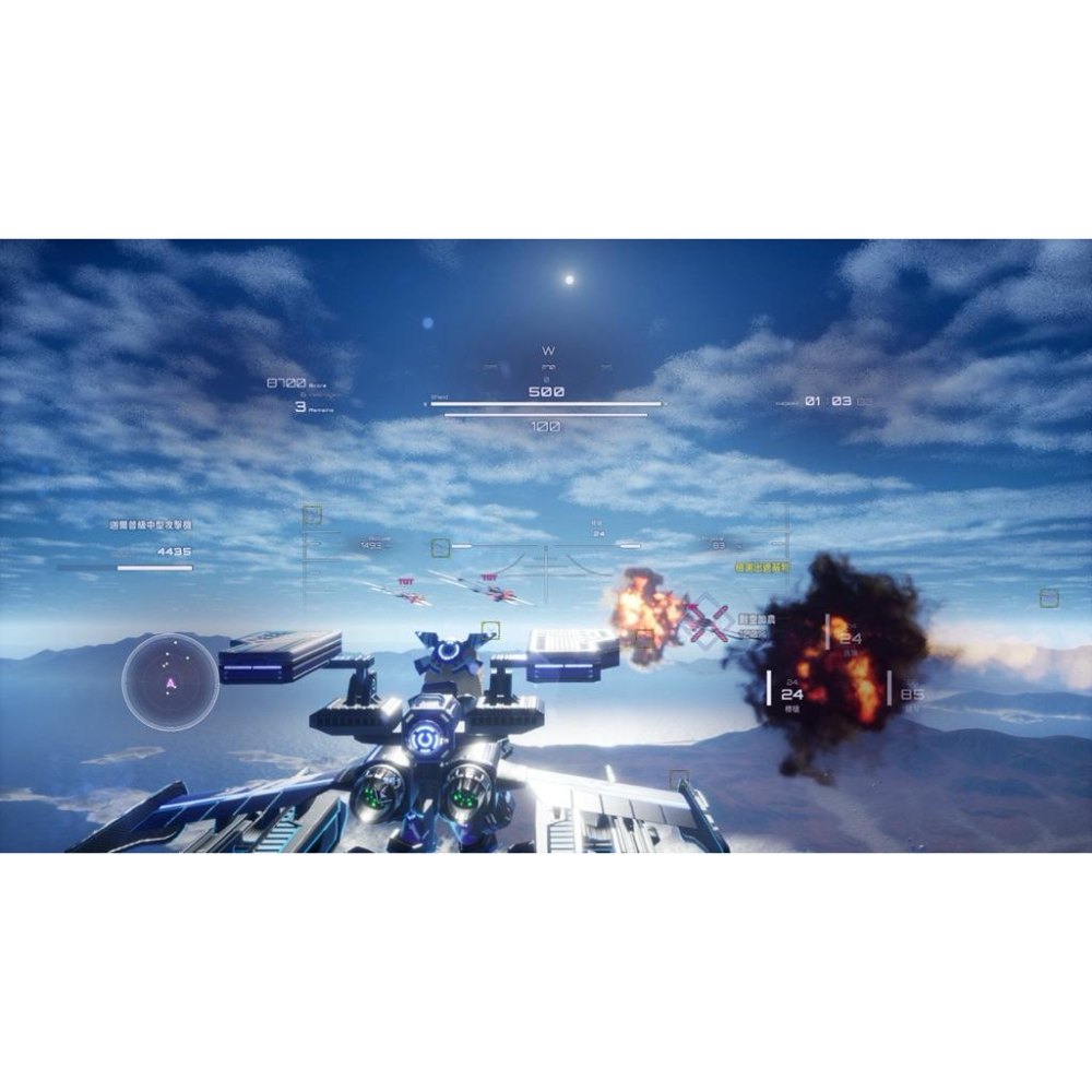 Switch 鐵翼少女 中文版 實體 遊戲片 駕駛 射擊 機甲 NS-細節圖3