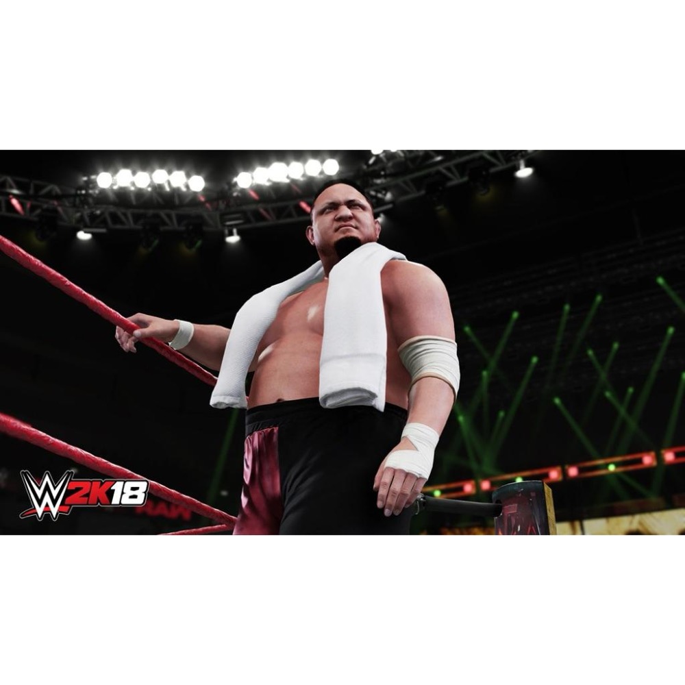 PS4 WWE 2K18 英文版 可單機多人 PS5也可玩 美國勁爆職業摔角 18 格鬥遊戲 擂台 對戰-細節圖4
