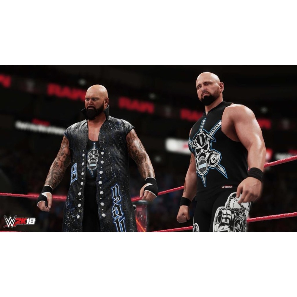 PS4 WWE 2K18 美國勁爆職業摔角 英文版 可單機多人 PS5也可玩 格鬥 擂台 對戰-細節圖5