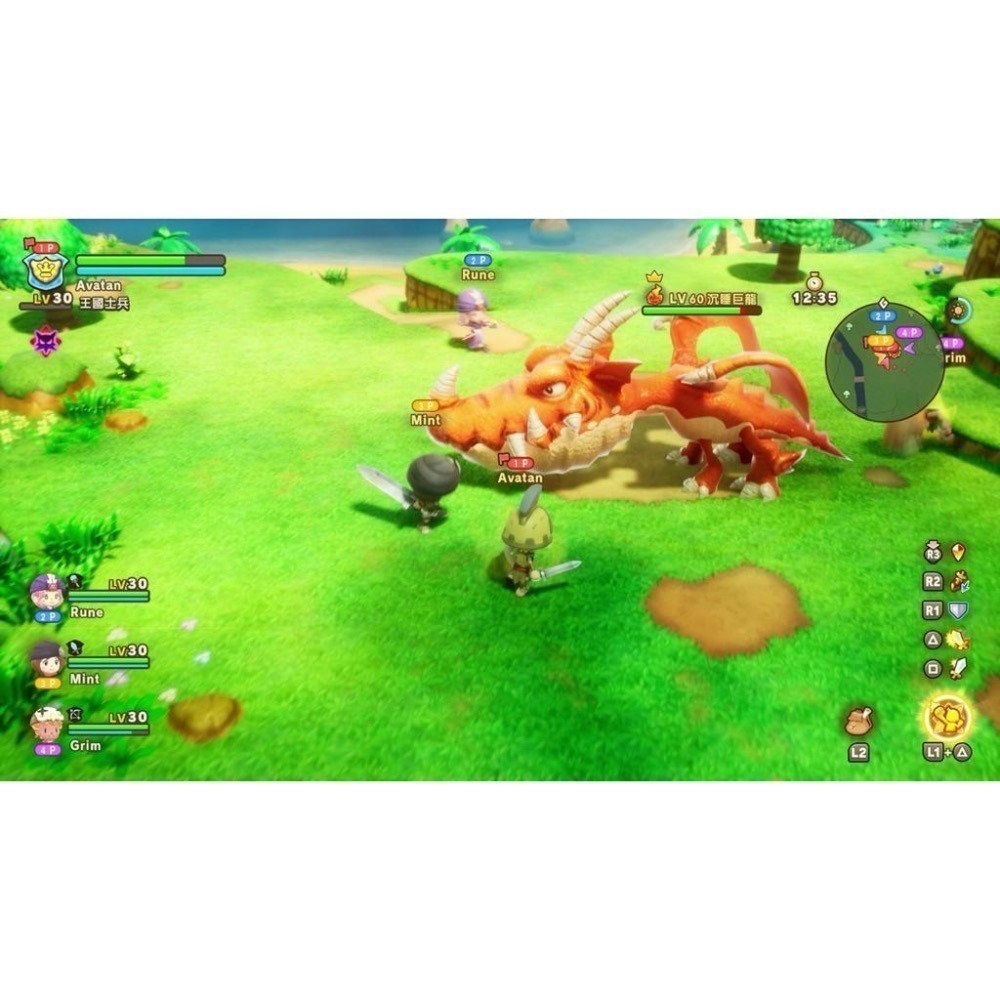 Switch 奇幻生活i 轉圈圈的龍和偷取時間的少女 中文版 可單機雙人 合作 幻想生活 i NS-細節圖2