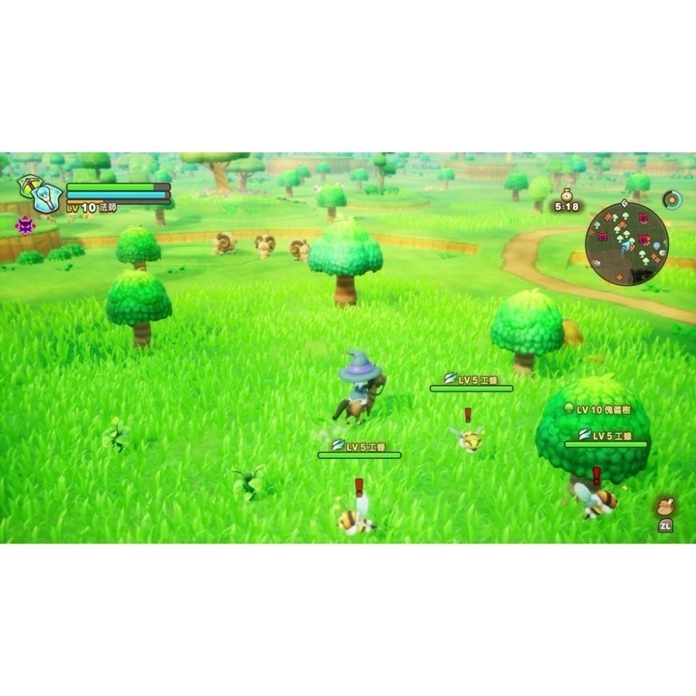 Switch 奇幻生活i 轉圈圈的龍和偷取時間的少女 中文版 可單機雙人 合作 幻想生活 i NS-細節圖4