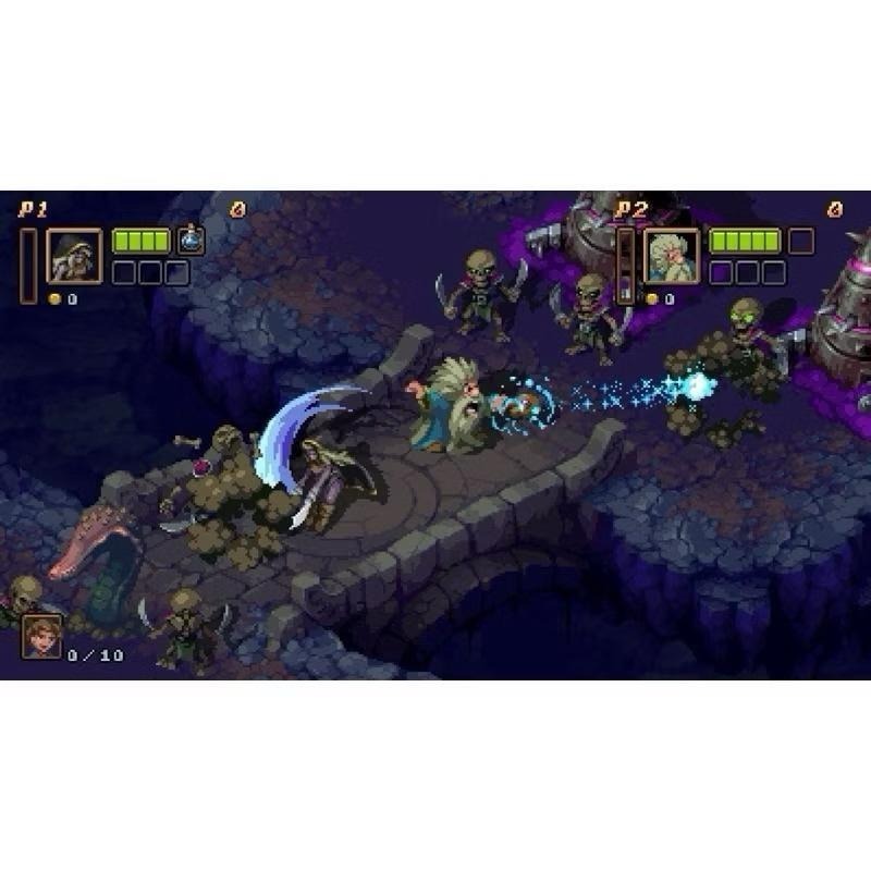 Switch 戰斧 中文版 可單機雙人 合作 闖關 冒險 Battle Axe NS-細節圖2