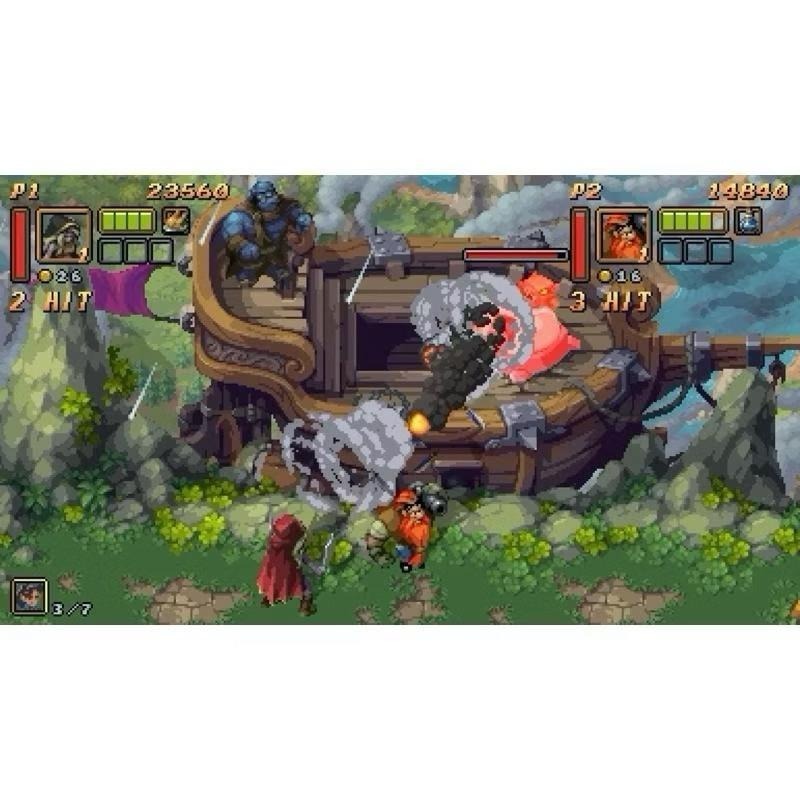 Switch 戰斧 中文版 可單機雙人 合作 闖關 冒險 Battle Axe NS-細節圖4