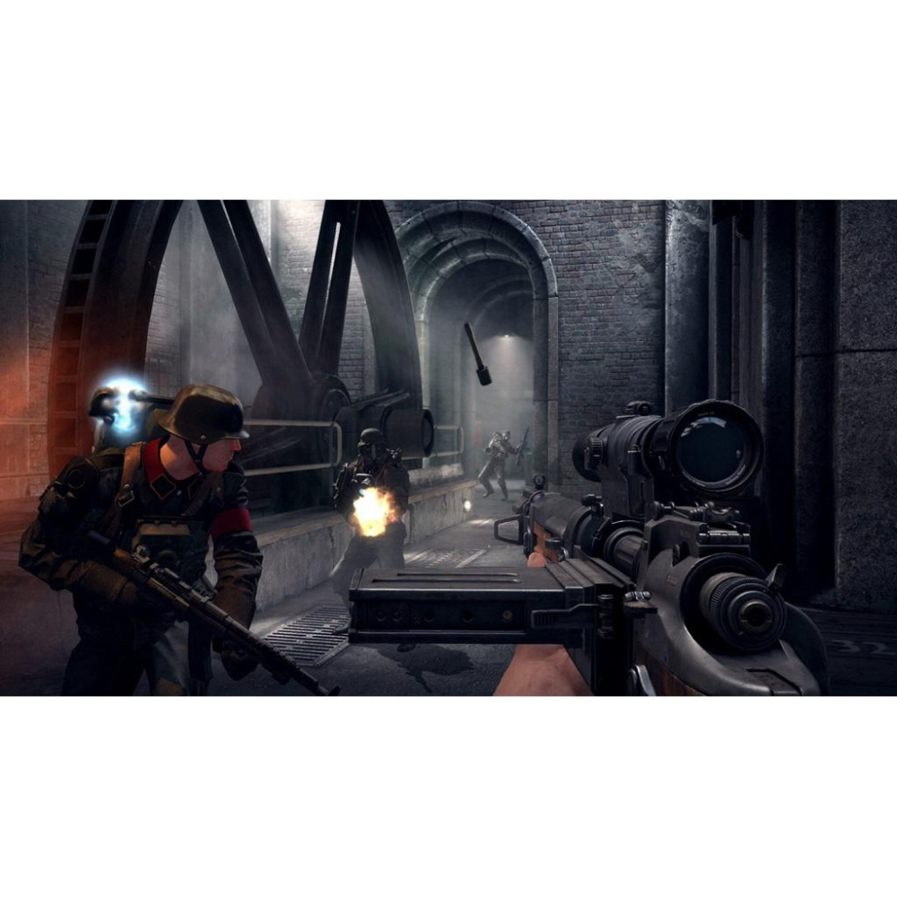 PS4 德軍總部 舊血脈 英文版 PS5也可玩 Wolfenstein Old Blood 二手-細節圖2