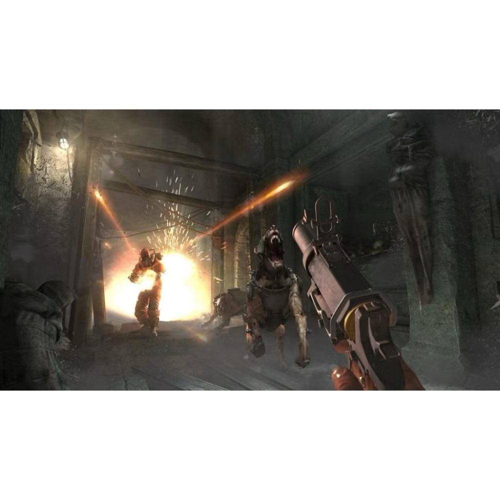 PS4 德軍總部 舊血脈 英文版 PS5也可玩 Wolfenstein Old Blood 二手-細節圖5