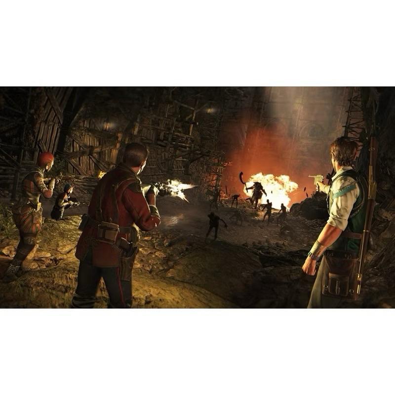 PS4 異國探險隊 中文版 PS5 也可玩 勇闖古代遺跡 實體 遊戲 Strange Brigade-細節圖4