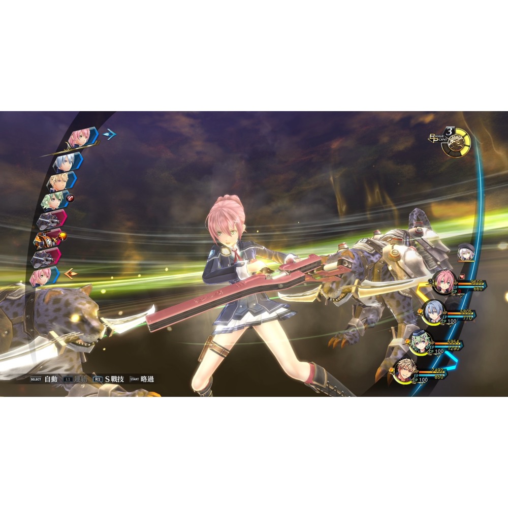 PS4 英雄傳說 閃之軌跡3 中文版 PS5也可玩 閃之軌跡III-細節圖3