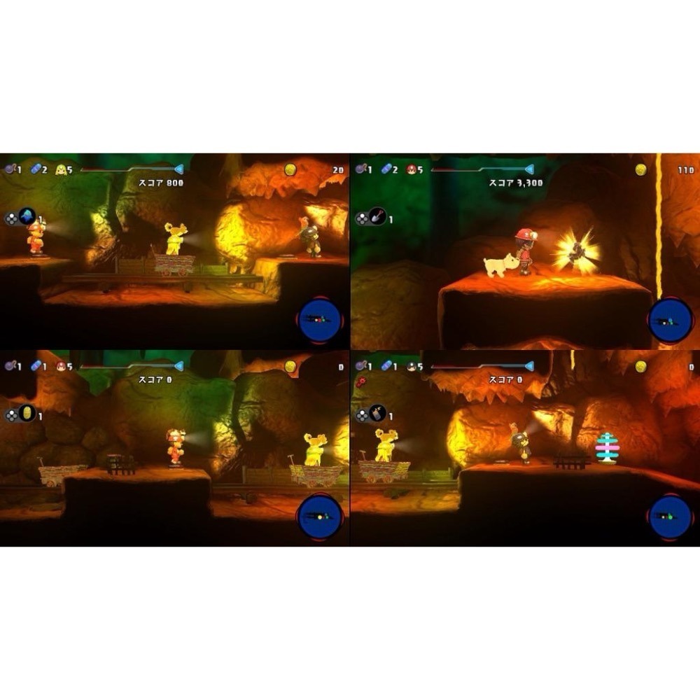 Switch 大家來同樂 地底探險 日文版 可單機多人 NS-細節圖5