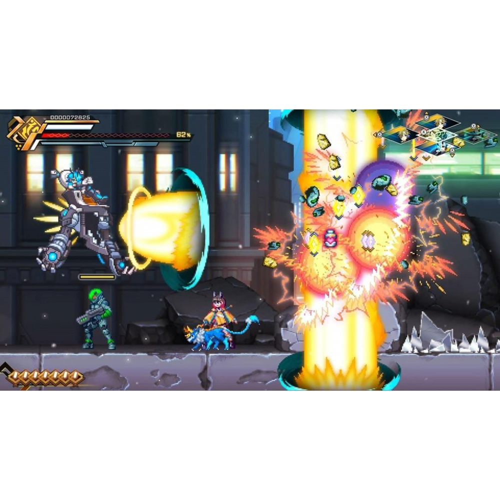 Switch 蒼藍雷霆3 鎖環 中文版 實體 遊戲片 鋼伏特 GUNVOLT 3 任天堂 NS-細節圖2