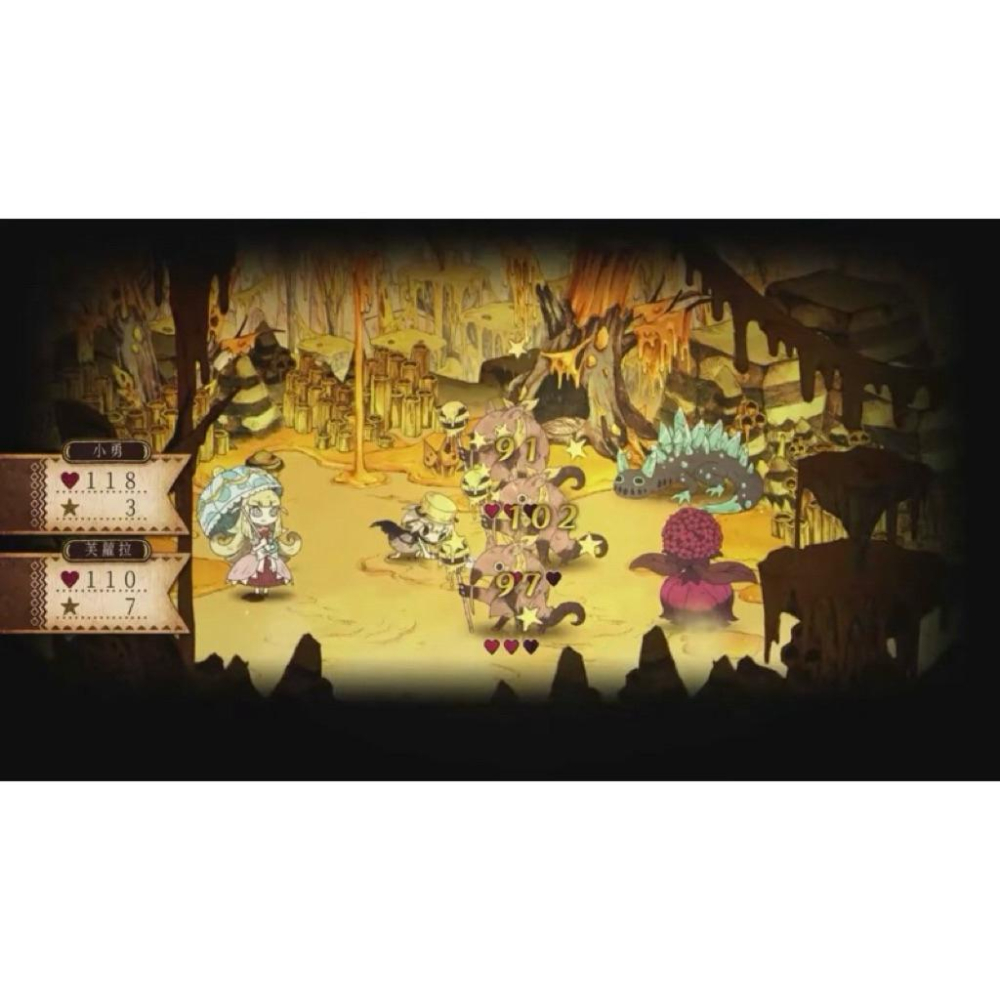 全新 PS4 邪惡國王與出色勇者 中文版 現貨 PS5也可玩 黑暗童話 RPG 實體 遊戲片-細節圖4