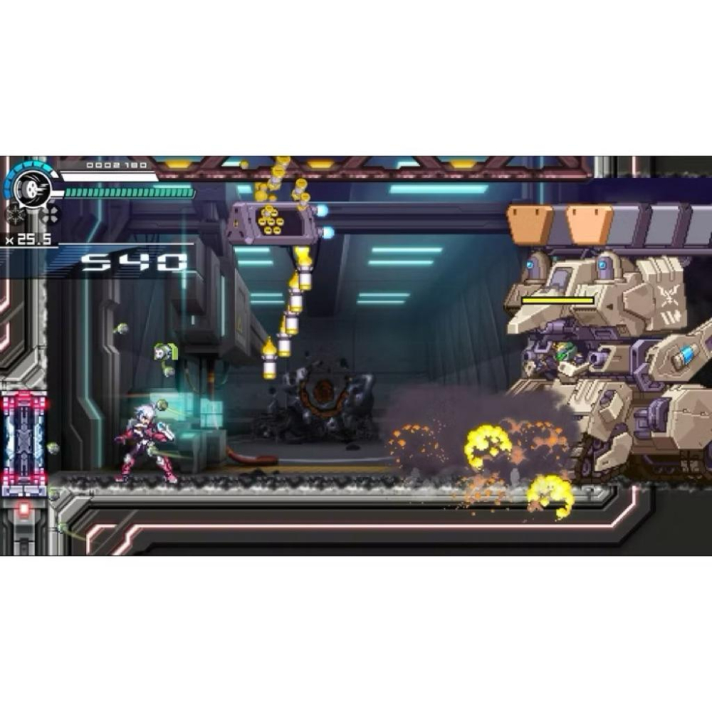 全新PS4 銀白鋼鐵X2 中文版 PS5也可玩 銀白鋼鐵2 銀白鋼鐵 X2 THE OUT OF GUNVOLT 2-細節圖4