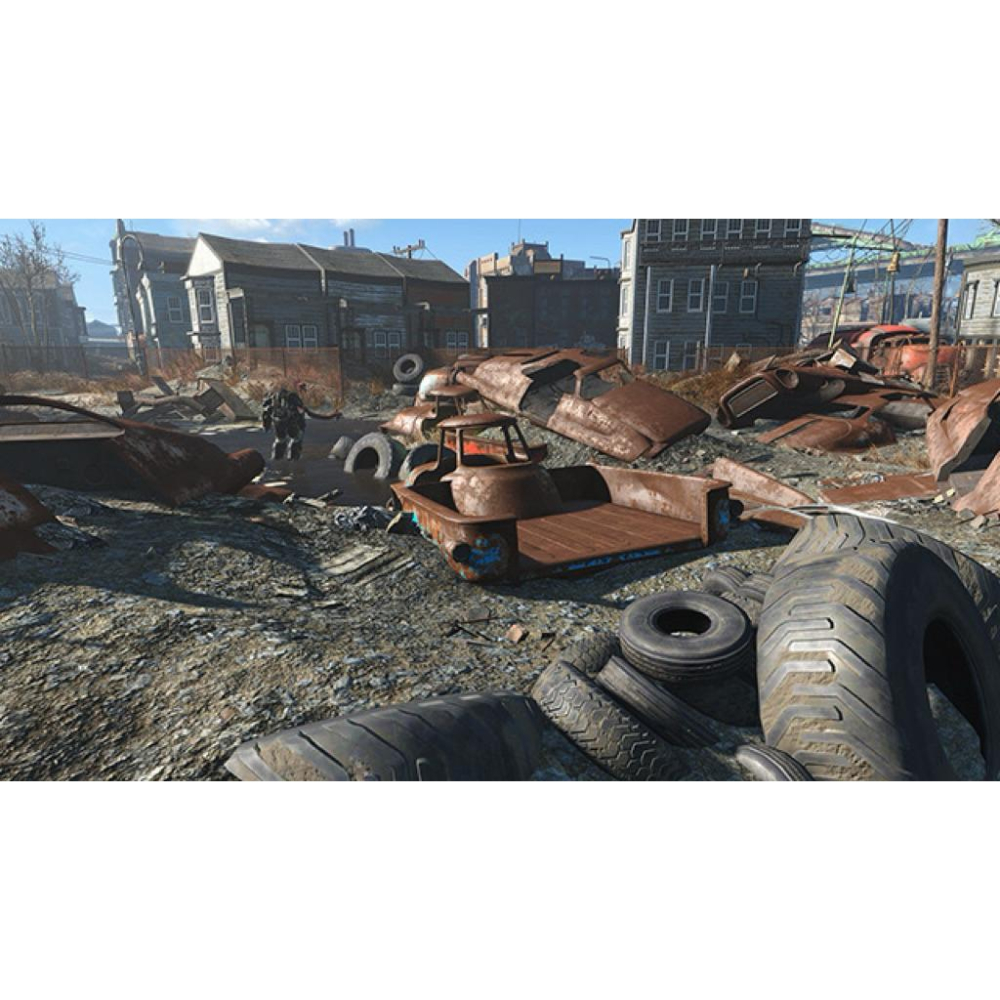 PS4 異塵餘生4 日文版 PS5也可玩 核戰爭後的人類文明 末日求生遊戲 生存 射擊 開放世界 Fallout 4-細節圖6