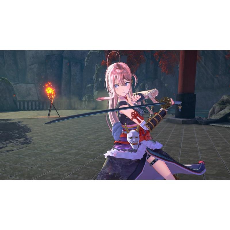 Switch 武士少女 中文版 一群高中女學生 將成為貫穿地獄之門的唯一希望 遊戲片 SAMURAI MAIDEN NS-細節圖2
