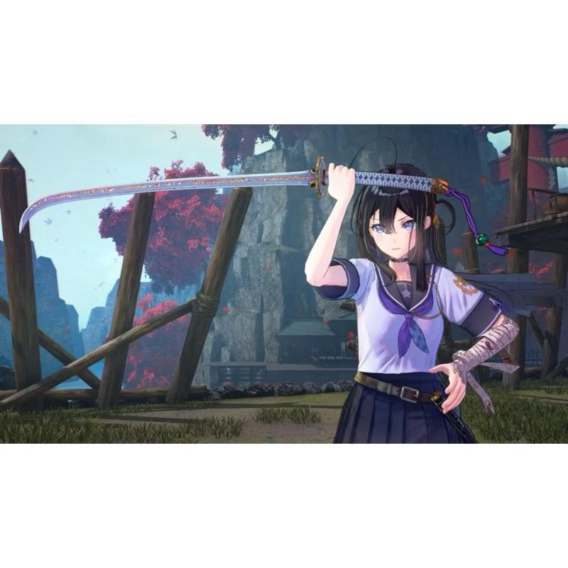 Switch 武士少女 中文版 一群高中女學生 將成為貫穿地獄之門的唯一希望 遊戲片 SAMURAI MAIDEN NS-細節圖4