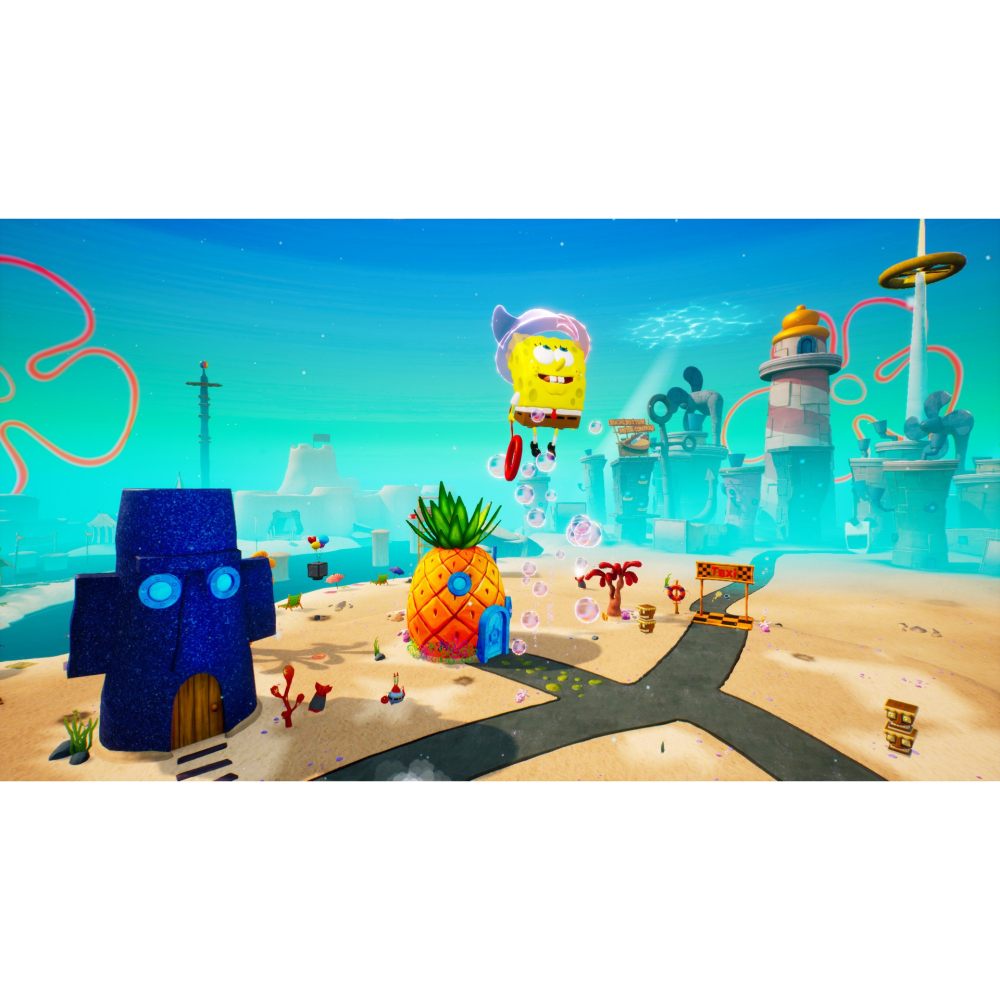 Switch 海綿寶寶 為比奇堡而戰 重新灌水 中文版 可單機雙人 SpongeBob NS-細節圖2