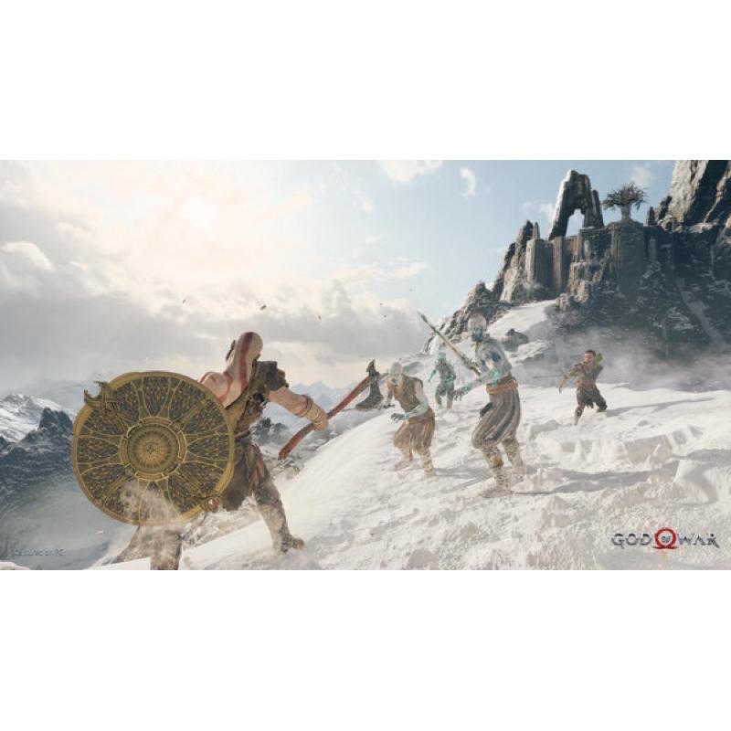 PS4 戰神4 中文版 實體 現貨 遊戲片 PS5也可玩 古希臘 神話 戰神 4 God of War 4-細節圖4