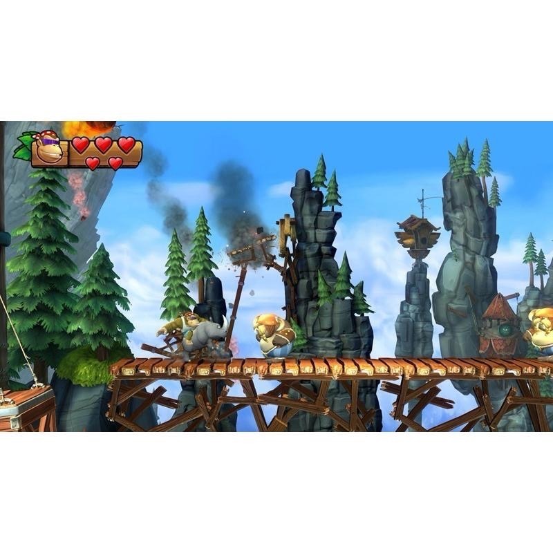 Switch 大金剛 熱帶急凍 日文英文版 可單機雙人 咚奇剛 森喜剛 Donkey Kong NS-細節圖3