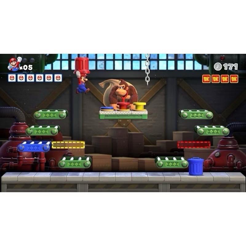 Switch 瑪利歐 vs 咚奇剛 中文版 可單機雙人 NS 遊戲 大金剛 森喜剛 Mario Donkey Kong-細節圖3