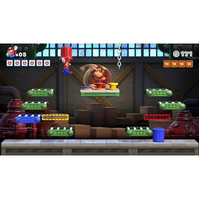 Switch 瑪利歐 vs 咚奇剛 中文版 可單機雙人 NS 大金剛 森喜剛 Mario Donkey Kong-細節圖3
