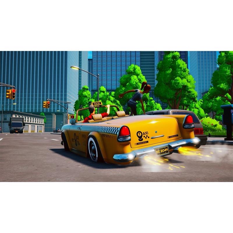 Switch 酷飆計程車 中文版 在都市裡極限穿梭 載客賺錢 闖紅燈 出租車司機 瘋狂計程車 Taxi Chaos NS-細節圖2