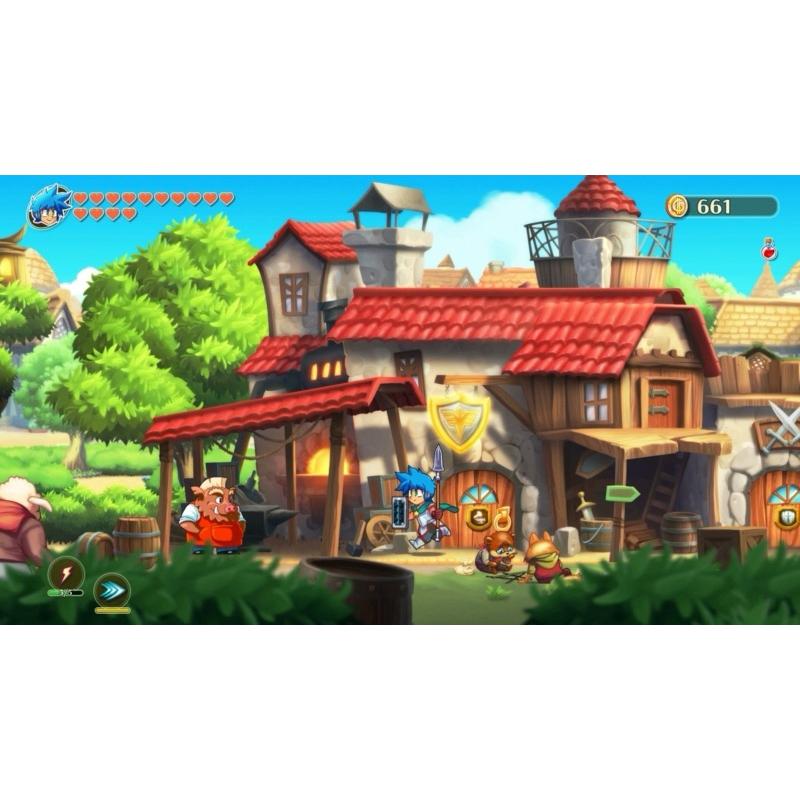 Switch 怪物男孩與被詛咒的王國 中文版 實體 遊戲片 動作冒險 神奇男孩 Monster Boy 任天堂 NS-細節圖2
