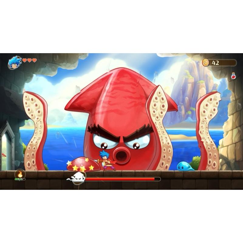 Switch 怪物男孩與被詛咒的王國 中文版 實體 遊戲片 動作冒險 神奇男孩 Monster Boy 任天堂 NS-細節圖5
